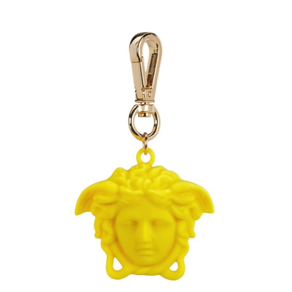 Versace Silicone Medusa Keychain